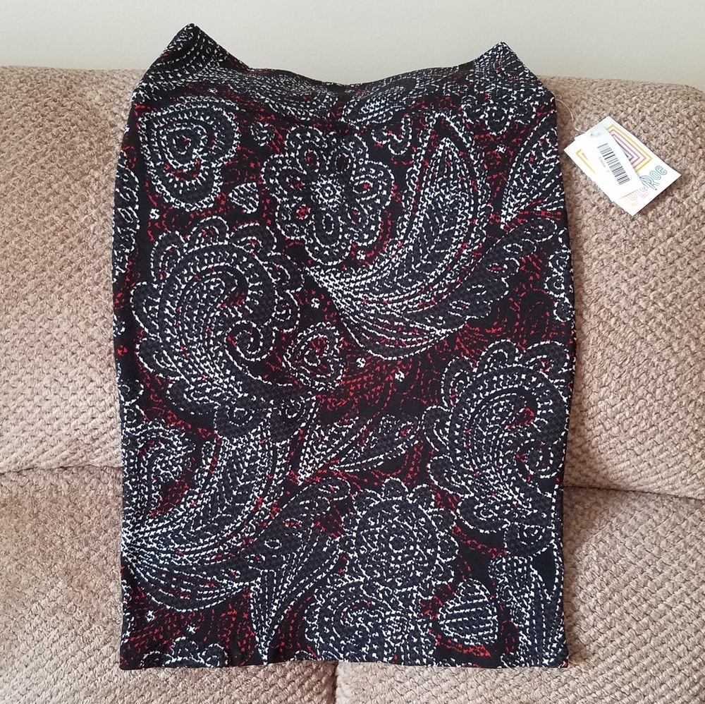 NWT'S LLR Floral Paisley Cassie Pencil Skirt Small